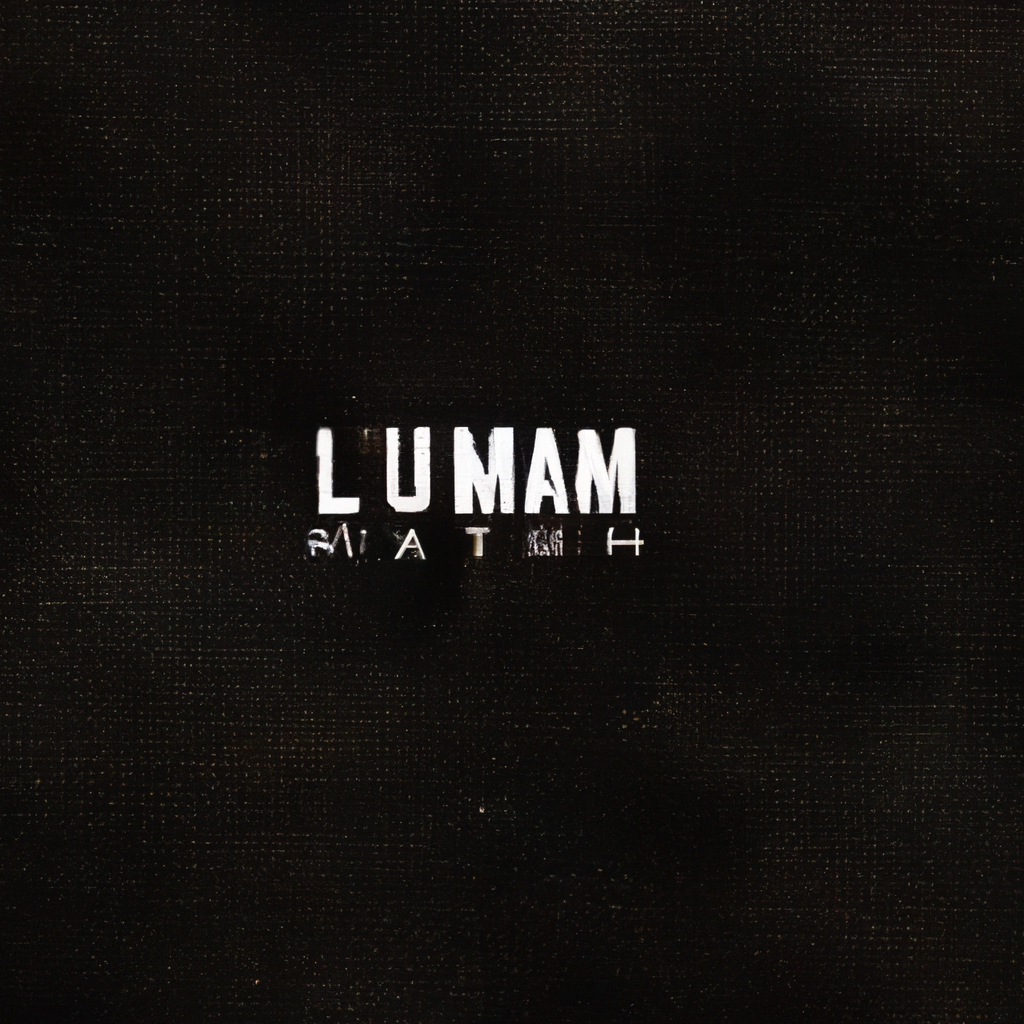 Estudio Lumen — logotipo minimalista en blanco y negro