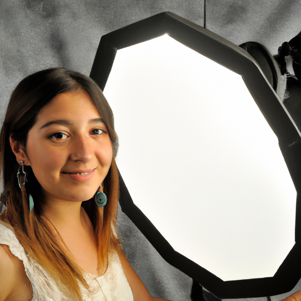 Retrato del equipo en el plató del Estudio Lumen